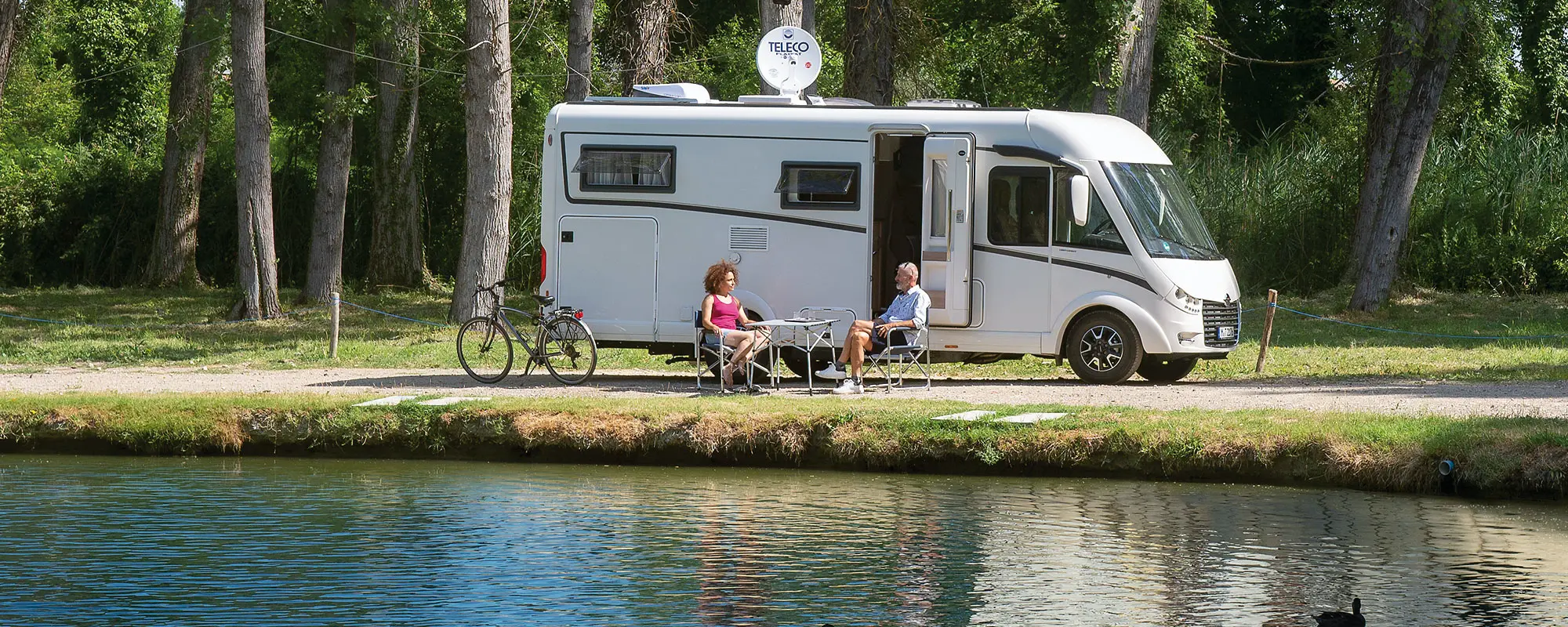 Groux Garage - camping-car et voiture - Teleco mise en situation 1