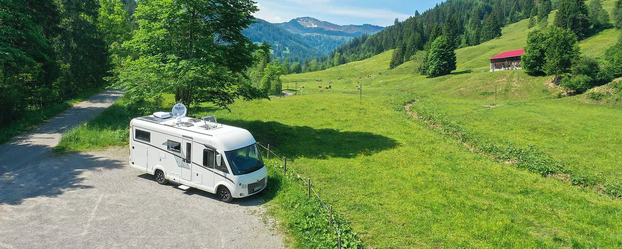 Groux Garage - camping-car et voiture - Teleco mise en situation 2